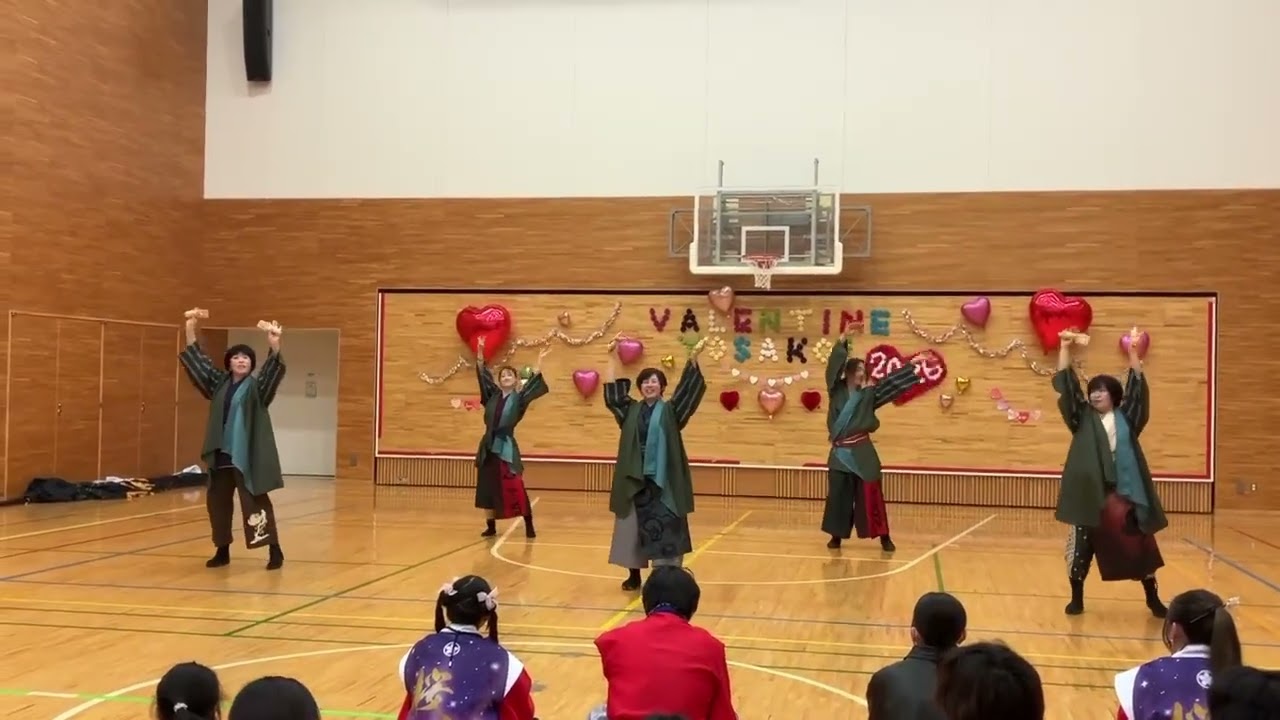 20260215バレンタインよさこい　よさこいゆきうさぎ