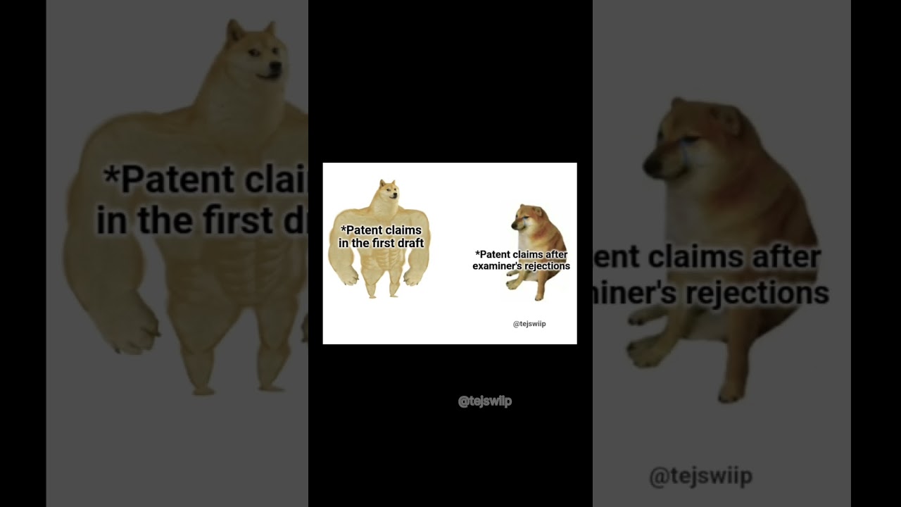 When The Patent Office Reviews Your Claims 💪😭 