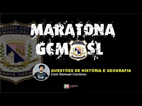 GCM SANTA LUZIA | BANCA INDEPAC | Maratona GCMSL #4 Questões de História e Geografia