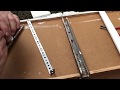 Fix Metal Drawer Tracks DIY Repair HACK Dresser Broken Tracks / Guides Fix Metal Drawer Tracks DIY Repair HACK Dresser Broken Tracks / Guides