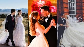 6 Celebrity Wedding Dresses That Were Pure Perfection