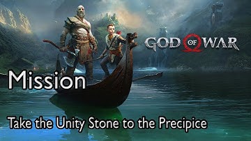 God Of War 4 Mission Between the Realms: Take the Unity Stone to the Precipice