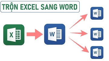 Cách trộn excel sang word bằng tiện ích excel | add in myexcel