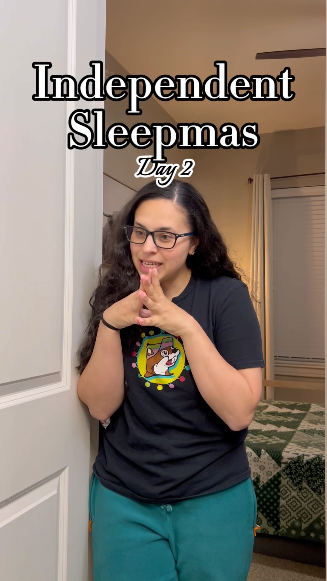 Independent Sleepmas Day 2 #baby #momlife #sleep - YouTube