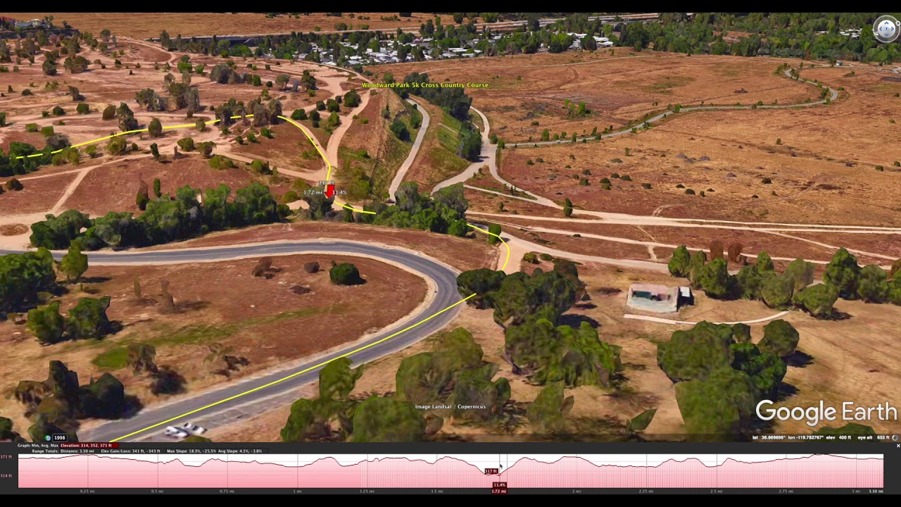 2017 Woodward Park 5k XC Course