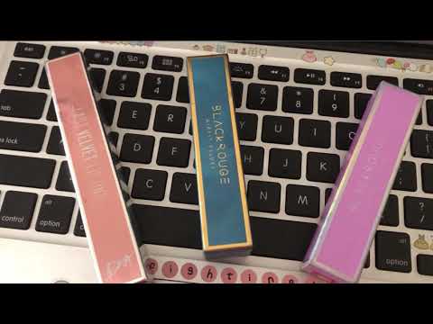 Video 3 thỏi son đỏ đất quốc dân ( Blackrough A12, A26, bbia... - youtube