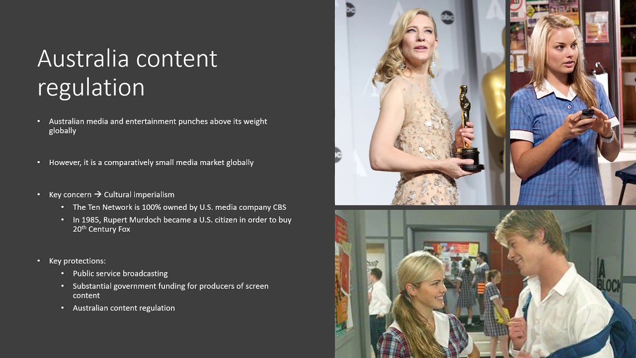 Australian content regulation