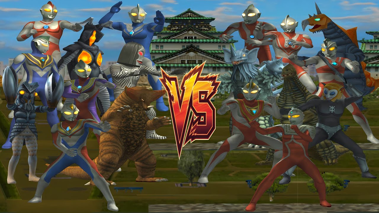 ウルトラマン DYNA VS ULTRASEVEN, ALIEN BALTAN VS MAGMA, GOMORA VS ULTRAMAN GAIA, TIGA VS REDKING #ウルトラマン 