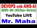 DEVOPS WITH AWS & AI LIVE BY Mr.MAHA