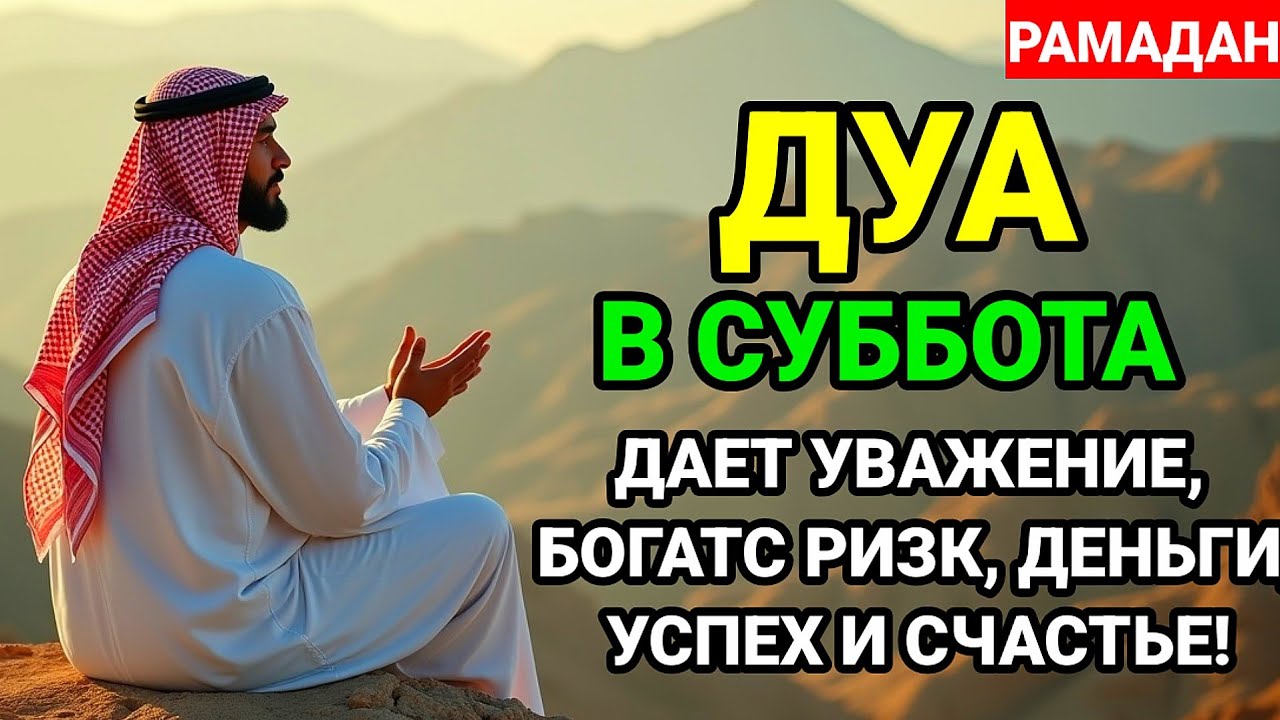 💝🌟САМАЯ СИЛЬНАЯ Дуа в субботу Все желания сбываются!#дуа 