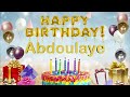 Abdoulaye Happy Birthday To You