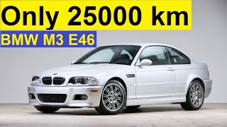 Ultimate car BMW M3 E46 Coupe 2003 with S54B32 333 Hp 25000 km mileage