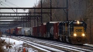 CEFX, CP and BNSF Powered Oil Trains, EMD Standard Cabs, Huge Trains and More!