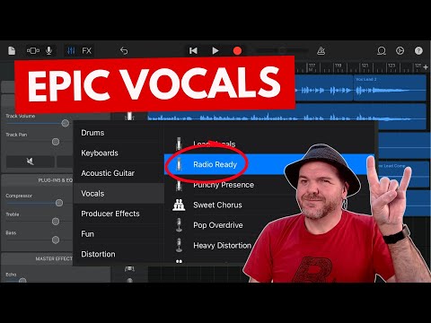 Лучшие настройки ВОКАЛА в GarageBand iOS (iPad/iPhone)
