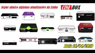 ATENÇÃO :📡👽Segue Abaixo algumas atualizações da linha CINEBOX Data 16/04/2019