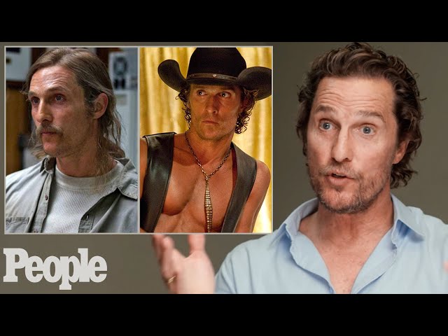 Matthew McConaughey Breaks Down His Most Iconic Roles | PEOPLE class=