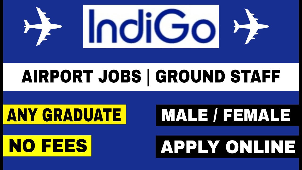 Indigo Airlines Recruitment 2021 | Airport Jobs 2021 | Airport Operations and Customer Service