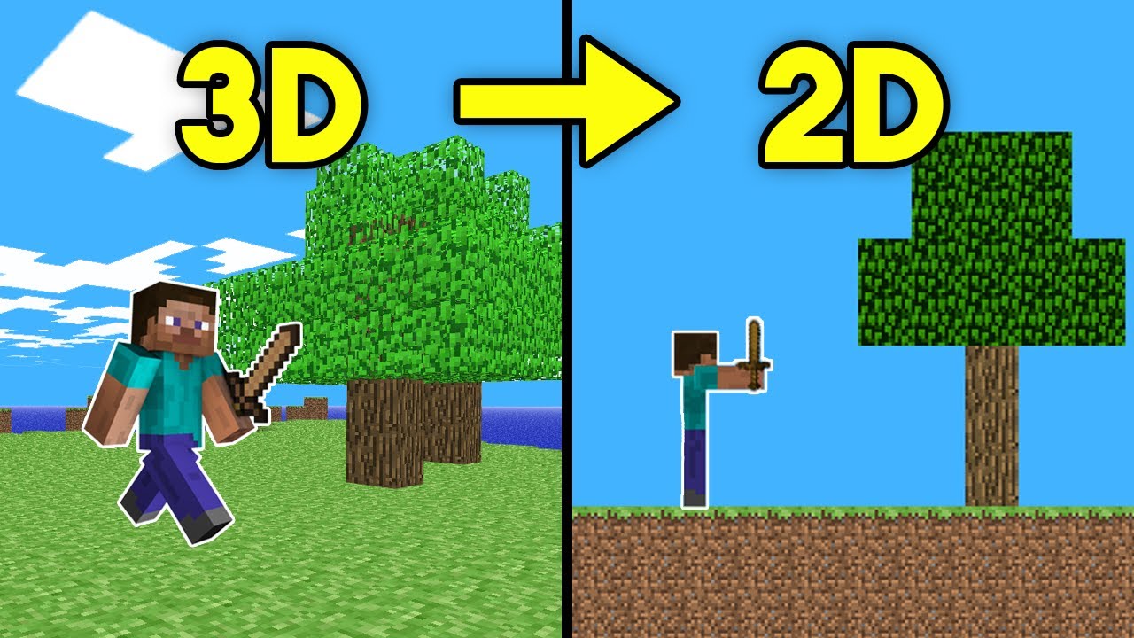 I Made Minecraft, but it's 2D 