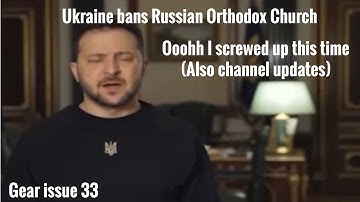 Ukraine bans Russian Orthodox Church….Yeah this won’t end well