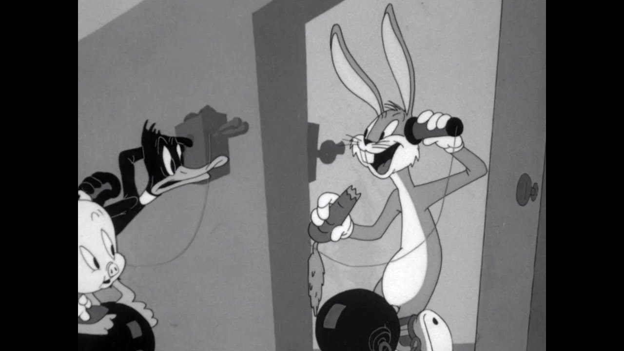Porky Pig's Feat [1943] Ending Scene/Bugs Bunny Cameo YouTube