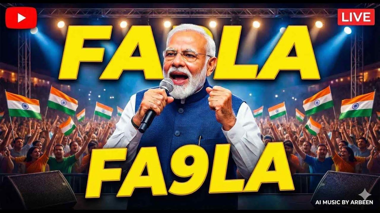 FA9LA | DHURANDHAR l Narendra Modi AI Voice Song 2025 I  AI MUSIC BY ARBEEN