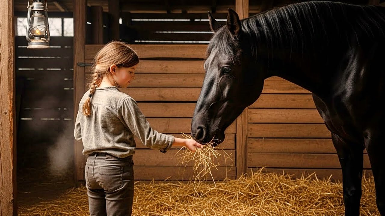 Una niña solitaria rescata a un caballo herido, Lo que sucedió después sorprendió a todos