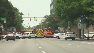 Columbus police briefing on hotel barricade situation