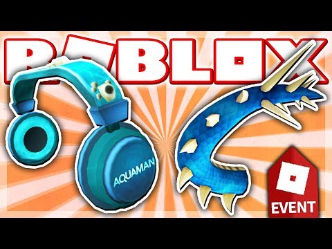 How To Get The Aquaman Headphones Water Dragon Tail Roblox Aquaman Event 2018 Booga Booga Youtube - how to get the water dragon tail aquaman event roblox 2018