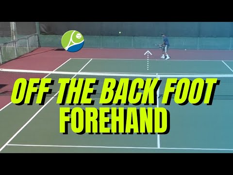 Off the Back Foot Forehand - Point Tactics Series