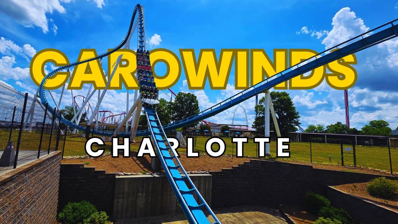 Carowinds Amusement Park Charlotte North Carolina Full Tour