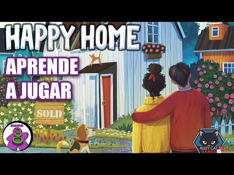 HAPPY HOME - Cómo se juega - TUTORIAL - Juego de Mesa