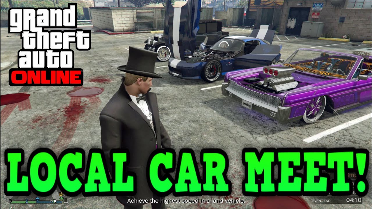 Gta 5 Online: Local Car Meet! - AWESOME CARS! - YouTube