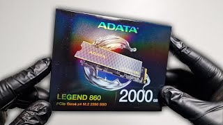 ADATA LEGEND 860 - 2TB NVMe M.2 SSD - Unboxing