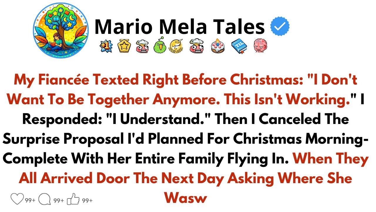 My Fiancée Texted Right Before Christmas: 