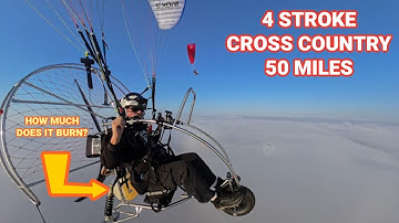EXHILARATING Cross Country Flight! FOUR STROKE Fuel Burn Testing