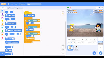 HOW TO MAKE A SCRATCH NINJA (NARUTO) GAME PART 1 (MOVEMENT)