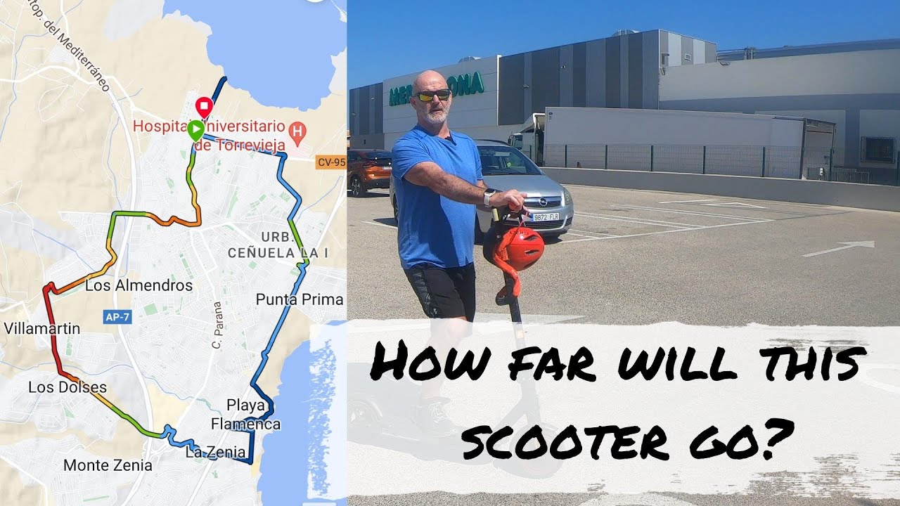 Orihuela Costa on EScooter YouTube