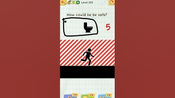 DRAW 2 SAVE STICKMAN PUZZLE LEVEL=155#trending#drawing#games#gaming#freefire#viral#art#shortsfeed