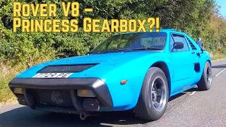 They put a Rover V8 in this Rare AC 3000ME — with a Princess Gearbox