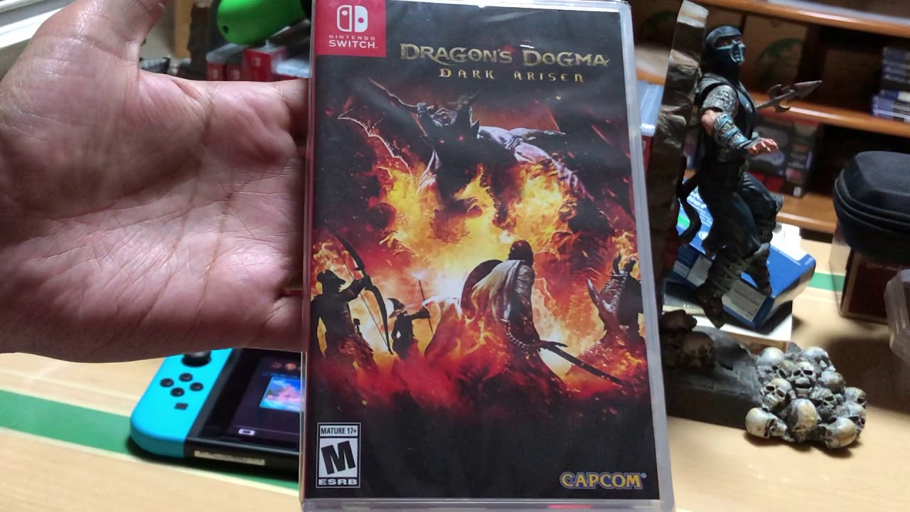 Dragon's Dogma Dark Arisen for Nintendo Switch Unboxing and