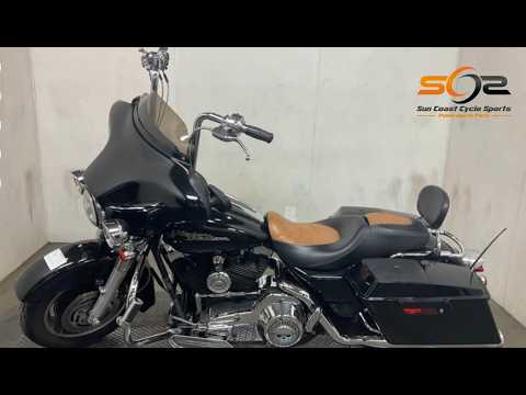 06 Harley Davidson Street Glide FLHXI Front Air Temperature Gauge
