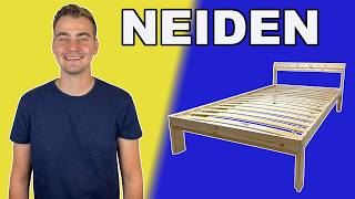 How to DISASSEMBLE NEIDEN TWIN Bed Frame IKEA Tutorial