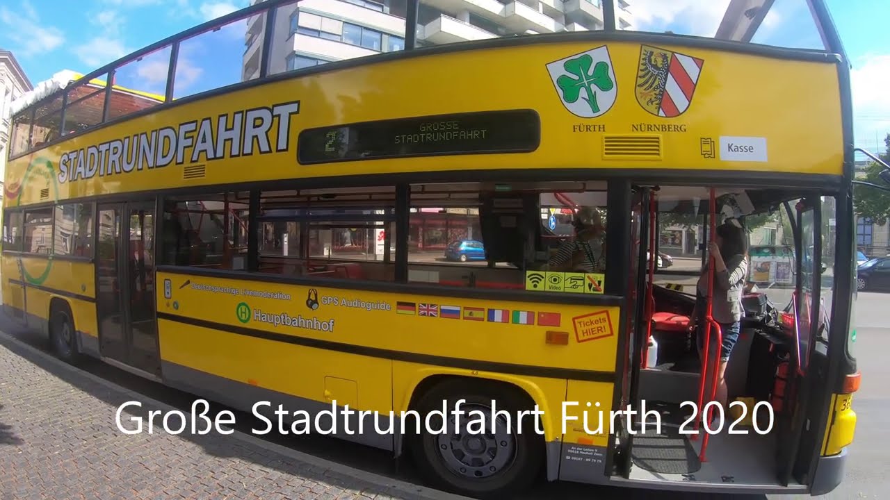 Große Stadtrundfahrt Fürth 2020