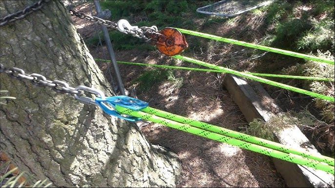 Tree Pulling Kit 5:1 Mechanical Advantage 