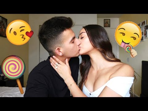 THE CANDY KISSING CHALLENGE!!