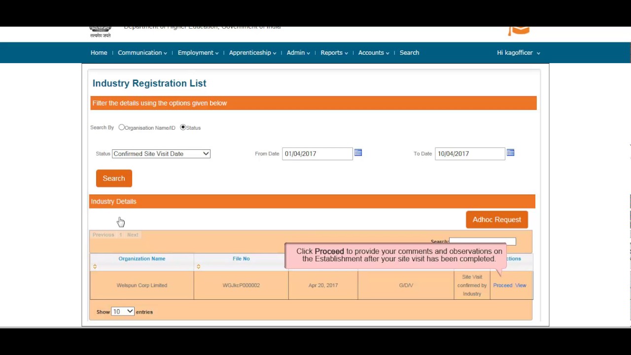 Nats Establishment Approval Video Tutorial Primary Officer D1 0