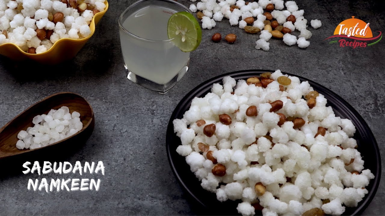 Crispy Sabudana Namkeen (Chivda) Recipe by TastedRecipes | Tasted Recipes