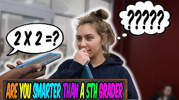 ARE YOU SMARTER THAN A 5TH GRADER   High School Edition🍎📚 (Reuploaded)