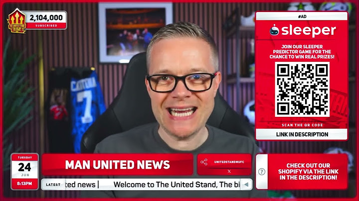 GOLDBRIDGE - ARE MAN UNITED BROKE?!?