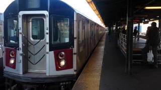 MTA NYC Subway: Not In Service Converted R142A/R188 Train Bypassing Queensboro Plaza